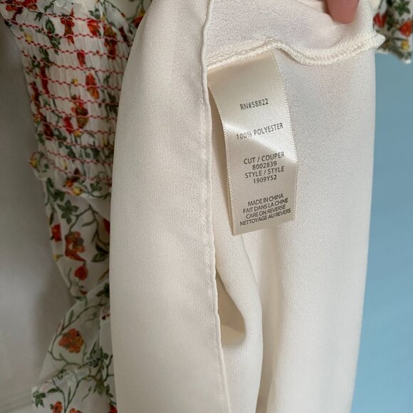 MAX STUDIO Floral Sleeve Midi Dress(XS) - Picture 8 of 10